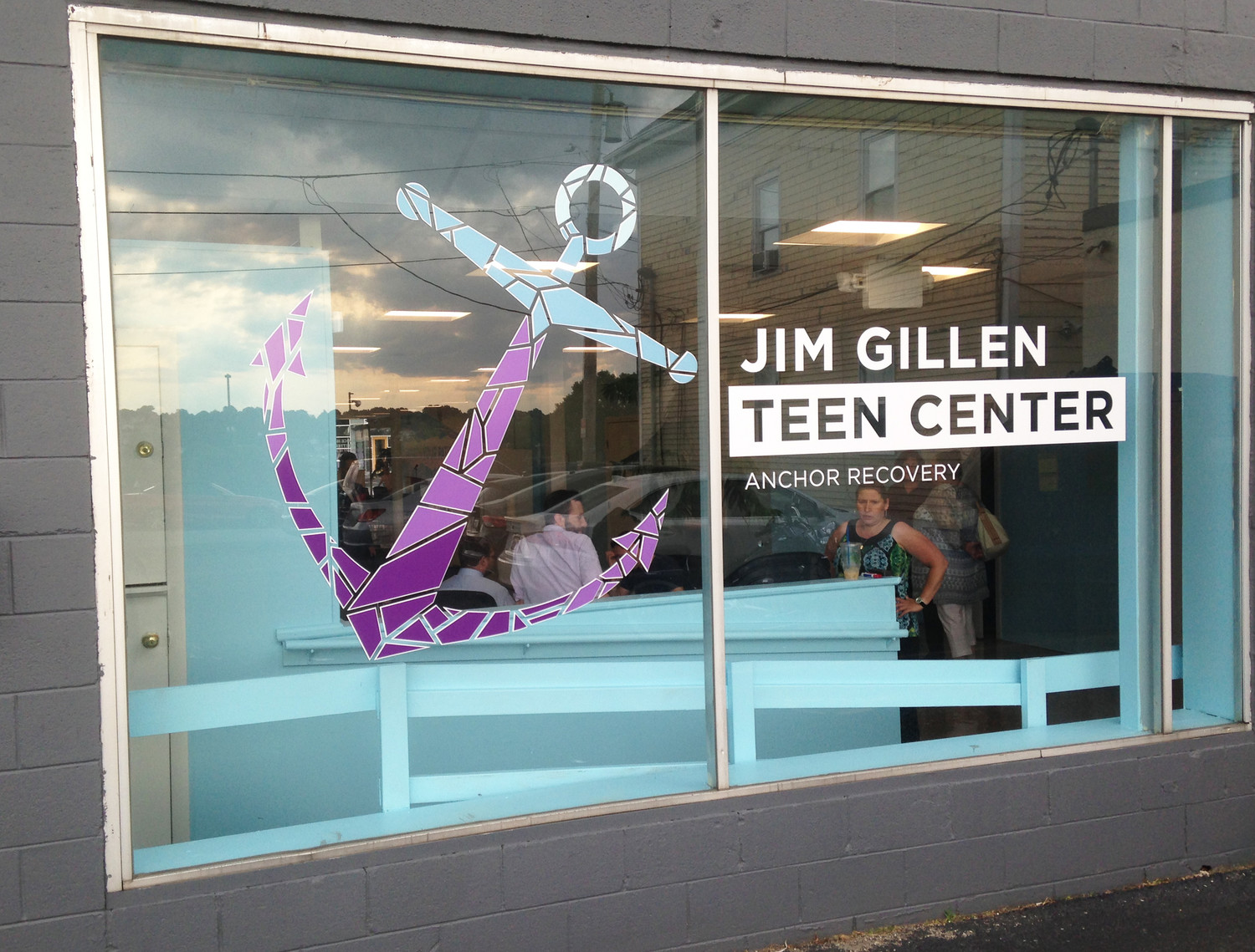 The back entrance to the Jim Gillen Teen Center, which celebrating its grand opening on Thursday, June 22.